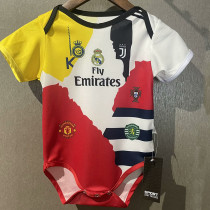 25/26 RONALDO Commemorative Edition  Baby Infant Crawl Suit（背带RONALDO#7)