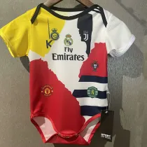 25/26 RONALDO Commemorative Edition  Baby Infant Crawl Suit（背带RONALDO#7)