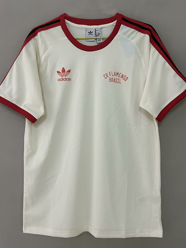 25/26 Flamengo White Commemorative Edition  Fans Soccer Jersey