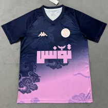 25/26 Tunisia Pink Blue Training Shirts