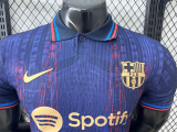 25 /26 BAR Royal Blue Special Edition  Player Version Soccer Jersey(Spotify）