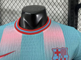 25 /26 BAR Sky Blue  Special Edition  Player Version Soccer Jersey(大胸红花）