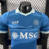 25/26  Napoli Fourth  Player Version Soccer Jersey