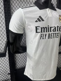 25/26 RMA  White Team Logo Player Version  Polo Shirts