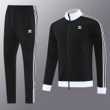 25/26 AJ21 Black Jacket Tracksuit