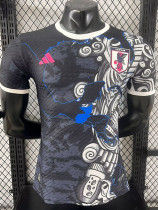 25/26 Japan Grey Black manipulator  Player Version  Soccer Jersey