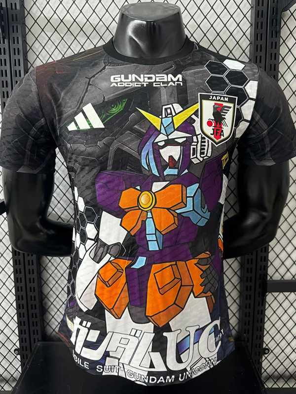 25/26 Japan  Black Robot  Player Version  Soccer Jersey