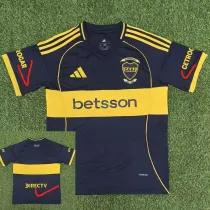 25/26  Boca Juniors Home  Fans Soccer Jersey（两袖CETROGAR)