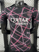 25/26 PSG Goalkeeper Black Player Version Soccer Jersey