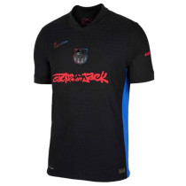 24/25 BAR  Away Co branded advertisement  Player Version Soccer Jersey（胸前新广告）