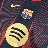 25 /26 BAR Black&Orange Special Edition Player Version Soccer Jersey