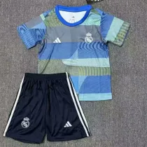 25/26 RMA Blue Color Change  Kids Soccer Jersey