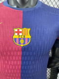 24/25 BAR Home Co branded advertisement  Player Version Soccer Jersey(胸前新广告）
