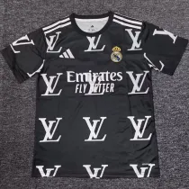 25/26 RMA LV Joint  Edition Black  Fans Soccer Jersey
