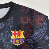 25/26 BAR Black Cashew flowers Special Edition  Player Version Soccer Jersey