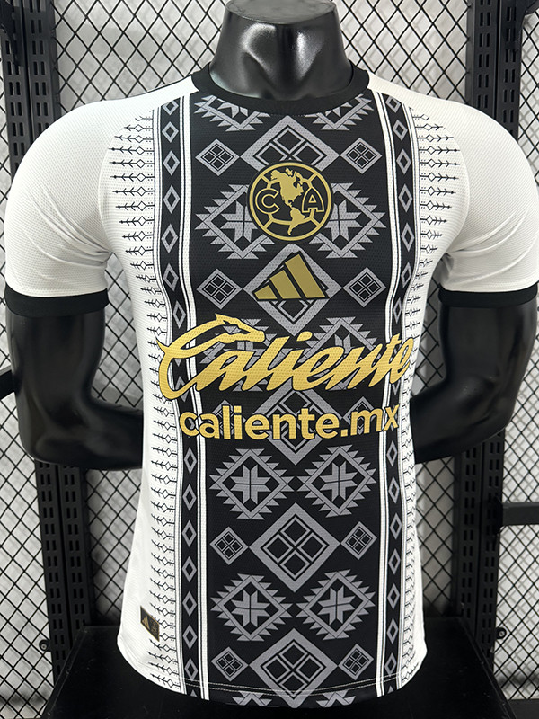 25/26 Club America  Special Edition White Grey Player Version Soccer Jersey