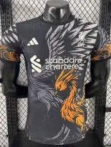 25/26  LIV Black Eagle Diagram  Player Version Soccer Jersey