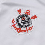 25/26 Corinthians White Jacket Tracksuit#A2509