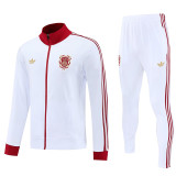 25/26 Bayern 125th Anniversary Edition White Jacket Tracksuit