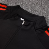 25/26 LIV Black Half Pull Tracksuit #B2527 (半拉链)