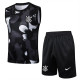 25/26 Corinthians Black Training Vest Suit #D2523