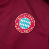 25/26 Bayern Maroon Jacket Tracksuit