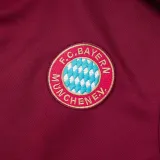 25/26 Bayern Maroon Jacket Tracksuit