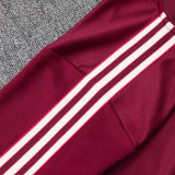 25/26 Bayern Maroon Jacket Tracksuit