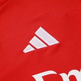 25/26  ARS Red Half Pull Tracksuit #B2518 (半拉链)