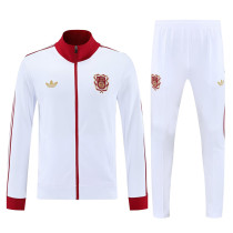 25/26 Bayern 125th Anniversary Edition White Jacket Tracksuit
