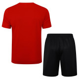 25/26 Flamengo Red Training Short Suit #D2519