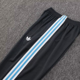 25/26 Argentina Dark Grey Half Pull Tracksuit #B2529 (半拉链)