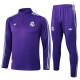 25/26  RMA Purple Half Pull Tracksuit #B2515 (半拉链)