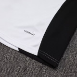 25/26 LIV White Half Pull Tracksuit #B2534 (半拉链)