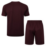 25/26 Ajax 125th Anniversary Edition Maroon Training Short Suit #D2528