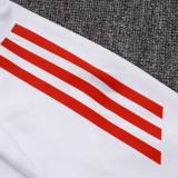 25/26 LIV White Half Pull Tracksuit #B2534 (半拉链)