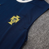25/26  Portugal Royal Blue Training Vest Suit #D2532