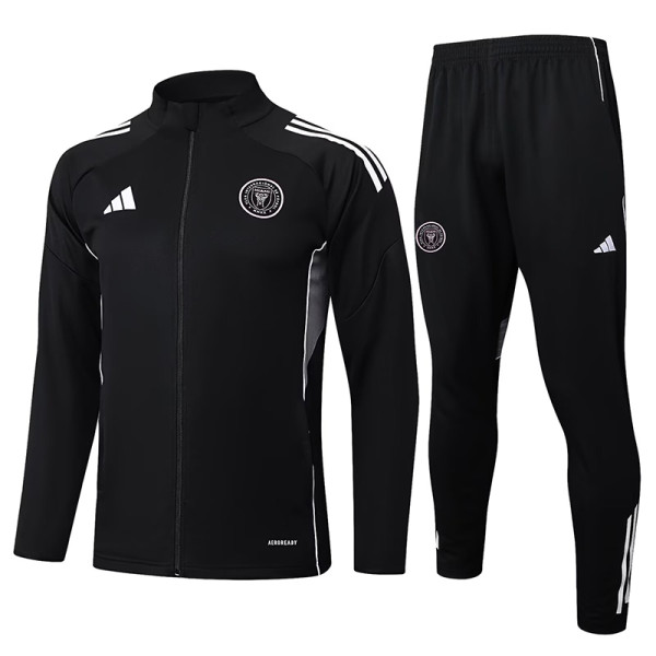 25/26  Inter Miami Black Jacket Tracksuit#A2511