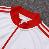 25/26 Bayern 125th Anniversary Edition White Half Pull Tracksuit #B2520 (半拉链)