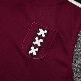 25/26  Ajax 125th Anniversary Edition Maroon Training Vest Suit #D2531