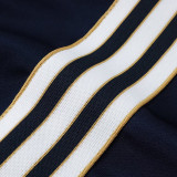 25/26 JUV Royal Blue Retro Edition Jacket Tracksuit #A2505