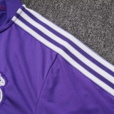 25/26  RMA Purple Half Pull Tracksuit #B2515 (半拉链)