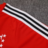 25/26 Flamengo Red Training Short Suit #D2519