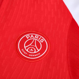25/26  PSG Red  Half Pull Tracksuit  (半拉链)