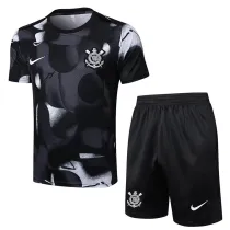 25/26 Corinthians Black Training Short Suit #D2534