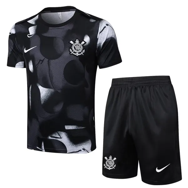 25/26 Corinthians Black Training Short Suit #D2534