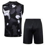 25/26 Corinthians Black Training Vest Suit #D2523