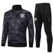 25/26 Corinthians Black Jacket Tracksuit#A2510