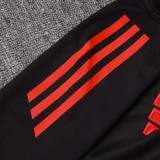 25/26 LIV Black Half Pull Tracksuit #B2527 (半拉链)