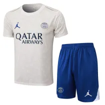 25/26 PSG Beige Training Short Suit #D1312